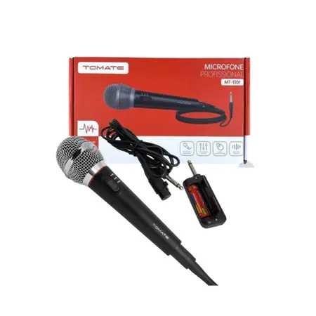 MICROFONE COM/SEM FIO TOMATE MT-1201