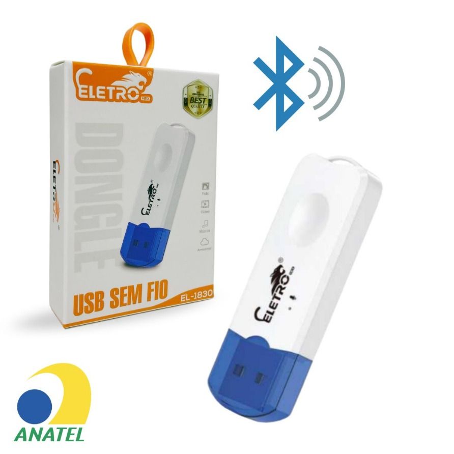 ADAPTADOR BLUETOOTH ELETROMEX EL-1830