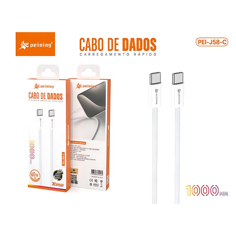 CABO TIPO-C TIPO-C PEINING PEI-J58-C