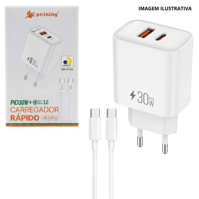CARREG PD TIPO-C/TIPO-C 30W PEINING PEI-PD171-5