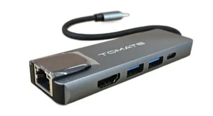 ADAPTADOR TIPO-C 5X1 TOMATE MTV-724