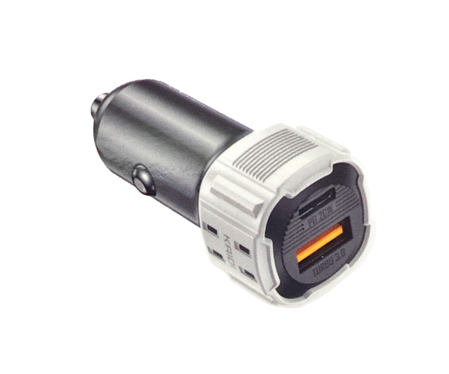 CARREGADOR VEICULAR USB/PD KD-531