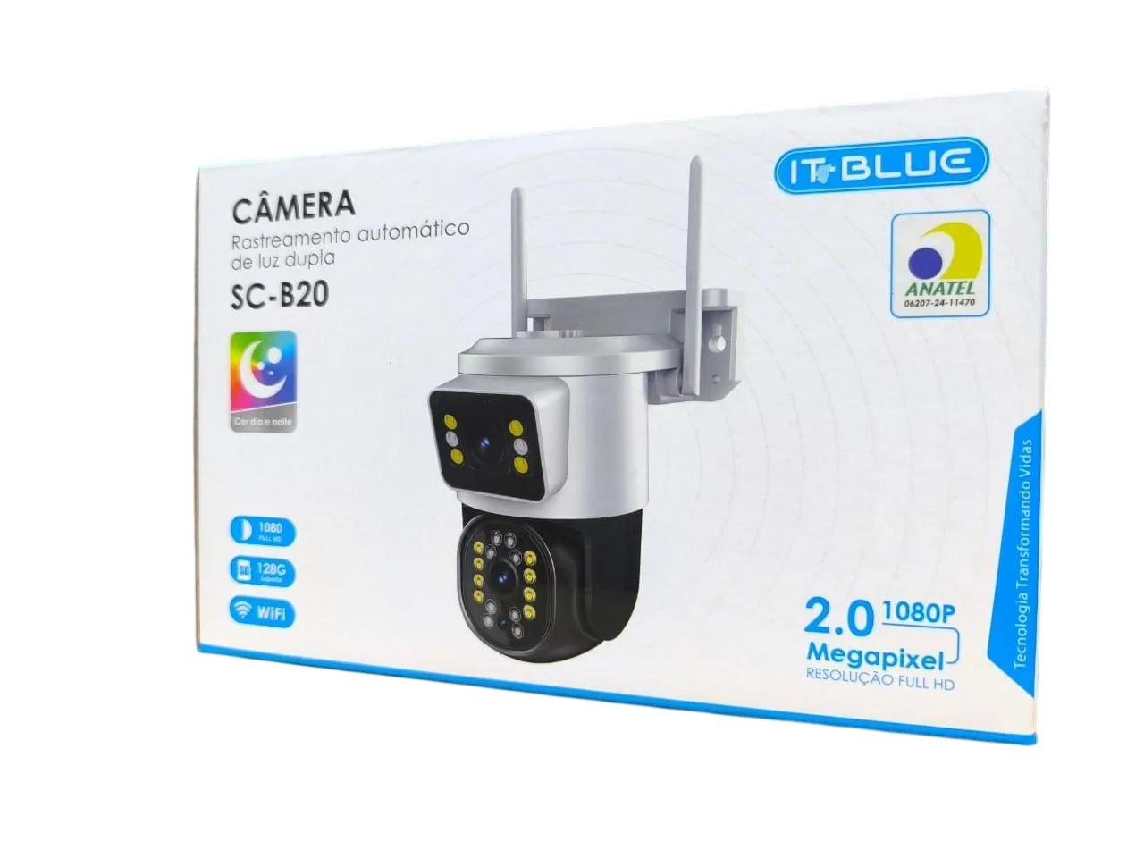 CÂMERA IP WI-FI IT-BLUE 2.0MP SC-B20