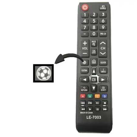 CONTROLE TV SAMSUNG LE-7003
