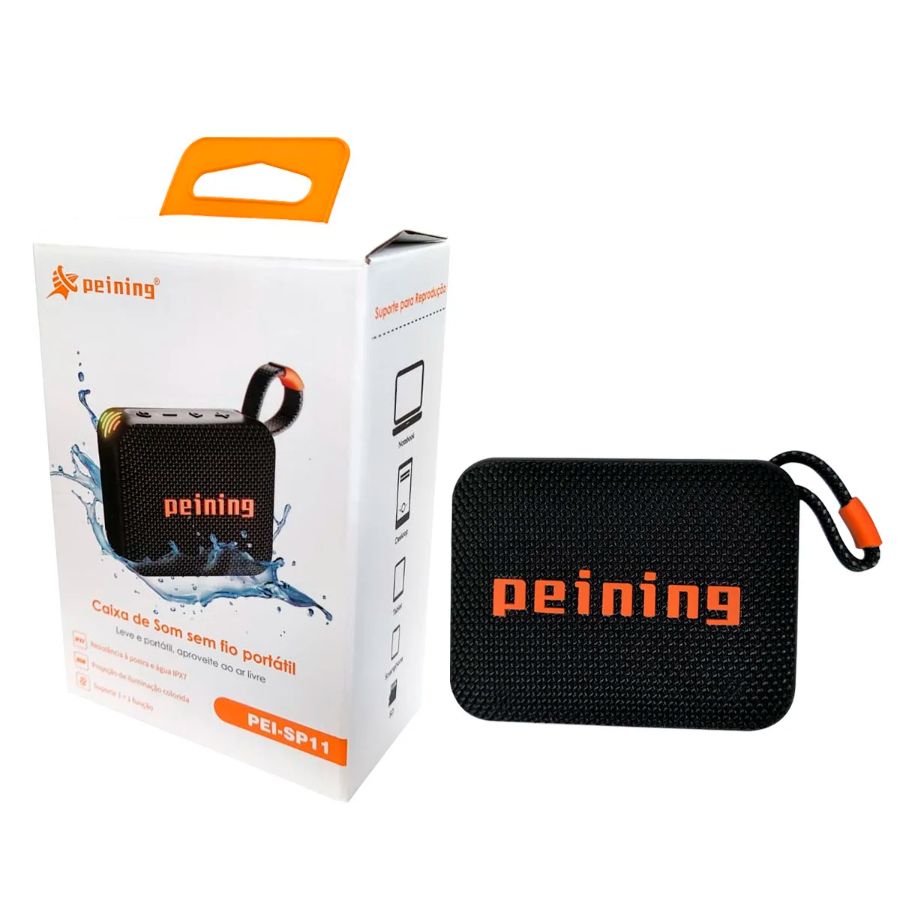 CAIXA DE SOM BLUETOOTH PEINING PEI-SP11