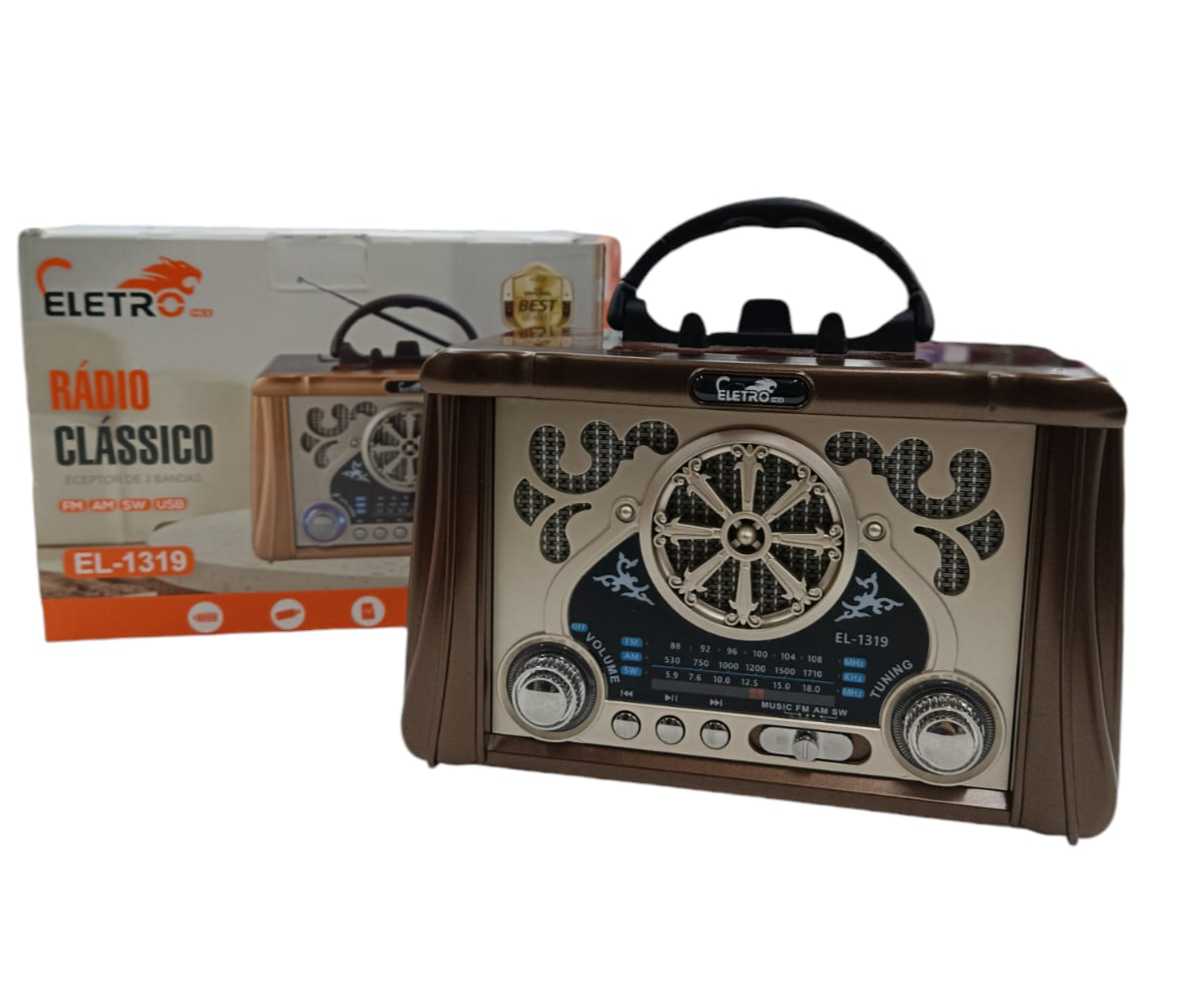 RÁDIO CLÁSSICO ELETROMEX EL-1319