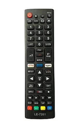 Controle Lg Smart 4K Netiflix/Amazon Le-7261