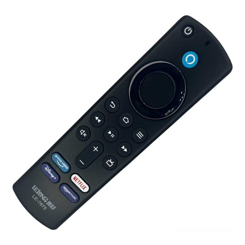 CONTROLE TV FIRE STICK C/VOLUME LELONG LE-7675