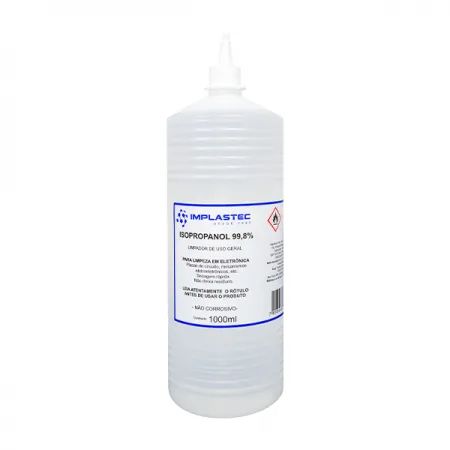 ÁLCOOL ISOPROPÍLICO IMPLASTEC 99.8% 1L