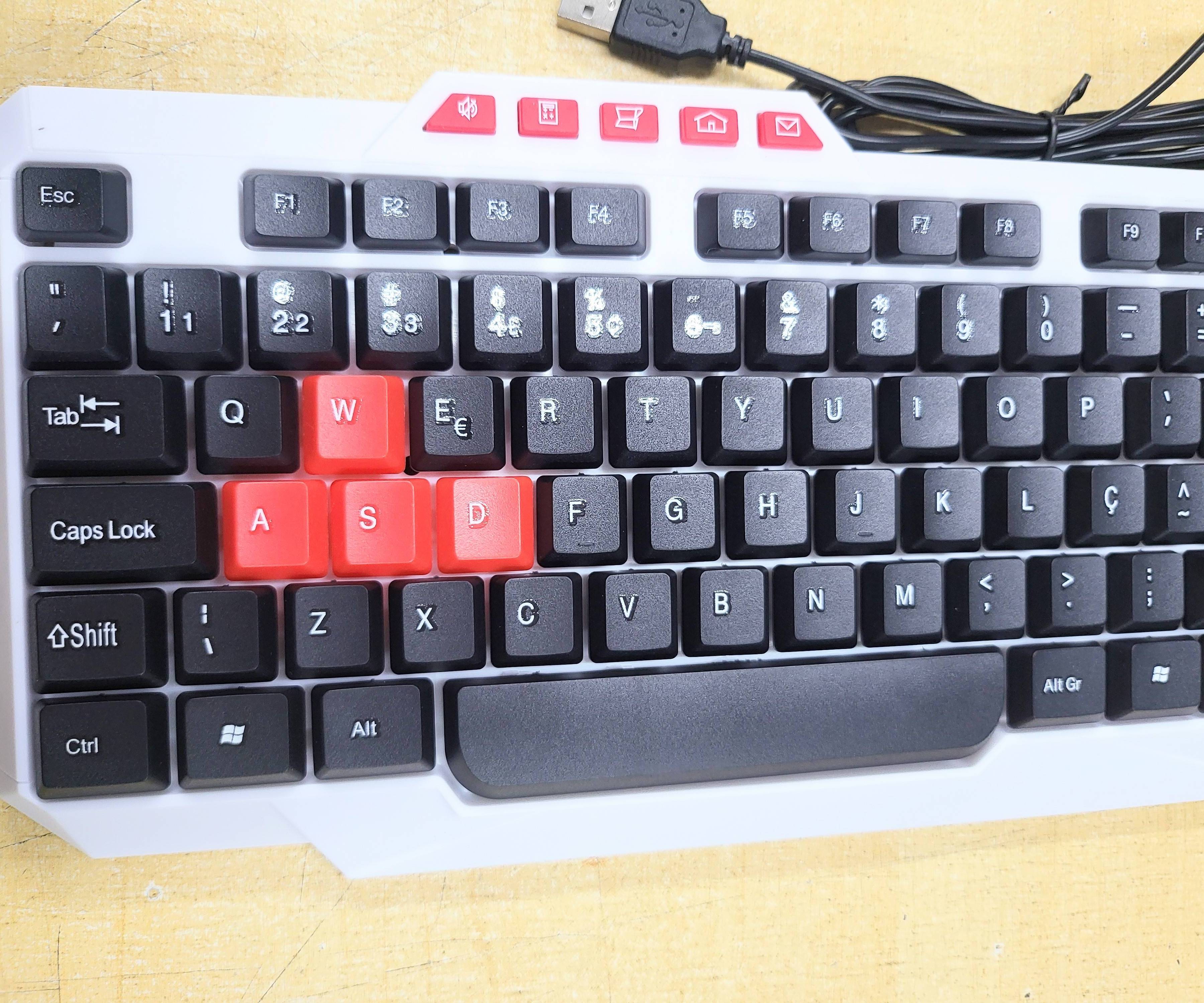Teclado gamer multimídia MADSET T120 - view 3