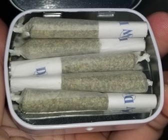 (5) Lil Dog Walker Pre Rolls (Exotic Flower)