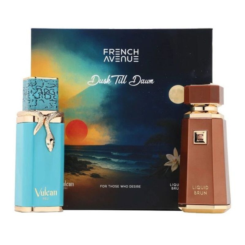 Dusk Till Dawn French Avenue - Kit Liquid Brun & Vulcan Feu 100ml
