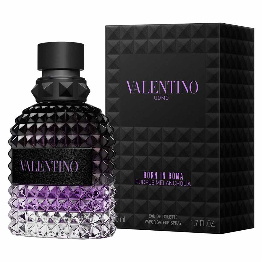 Valentino Uomo Born in Roma Purple Melancholia Eau de Toilette- Perfume Masculino 100ml