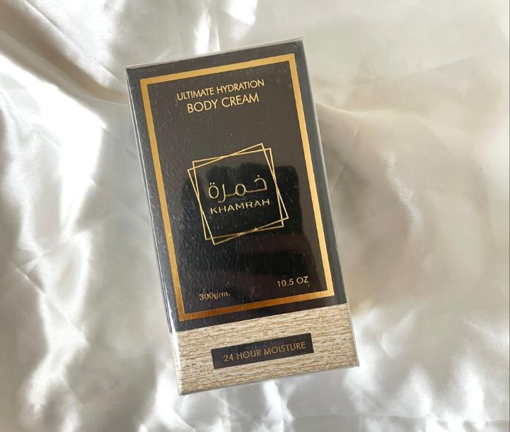Khamrah Ard Al Zaafaran Body Cream - Hidratante Masculino 300g