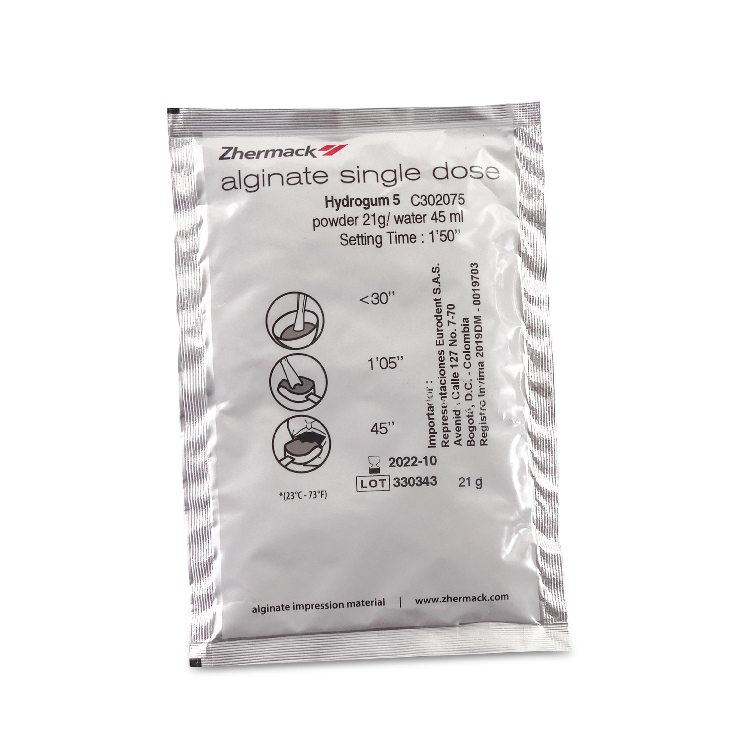 ALGINATO HYDROGUM 5  MONODOSIS 21 GR