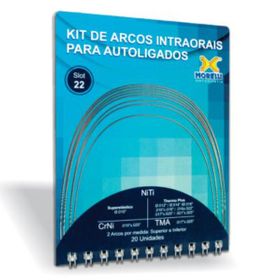 ALAMBRE EN ARCO NITI KIT PARA AUTOLIGADOS MORELLI (20) UNIDADES