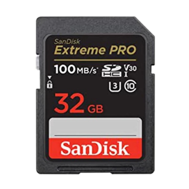 Cartão de memória SD 32GB SanDisk 300mb/s Extreme Pro v90