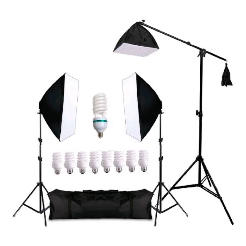 Kit de iluminação PK-SB03 220v (03 fontes de luz)