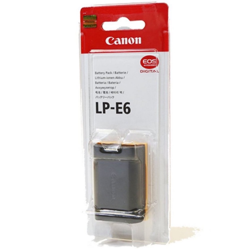 Bateria Canon LP-E6 (primeira linha)