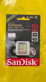 Cartão de memória SD 128GB SanDisk 180mb/s EXTREME