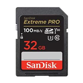 Cartão de memória SD 32GB SanDisk 300mb/s Extreme Pro v90