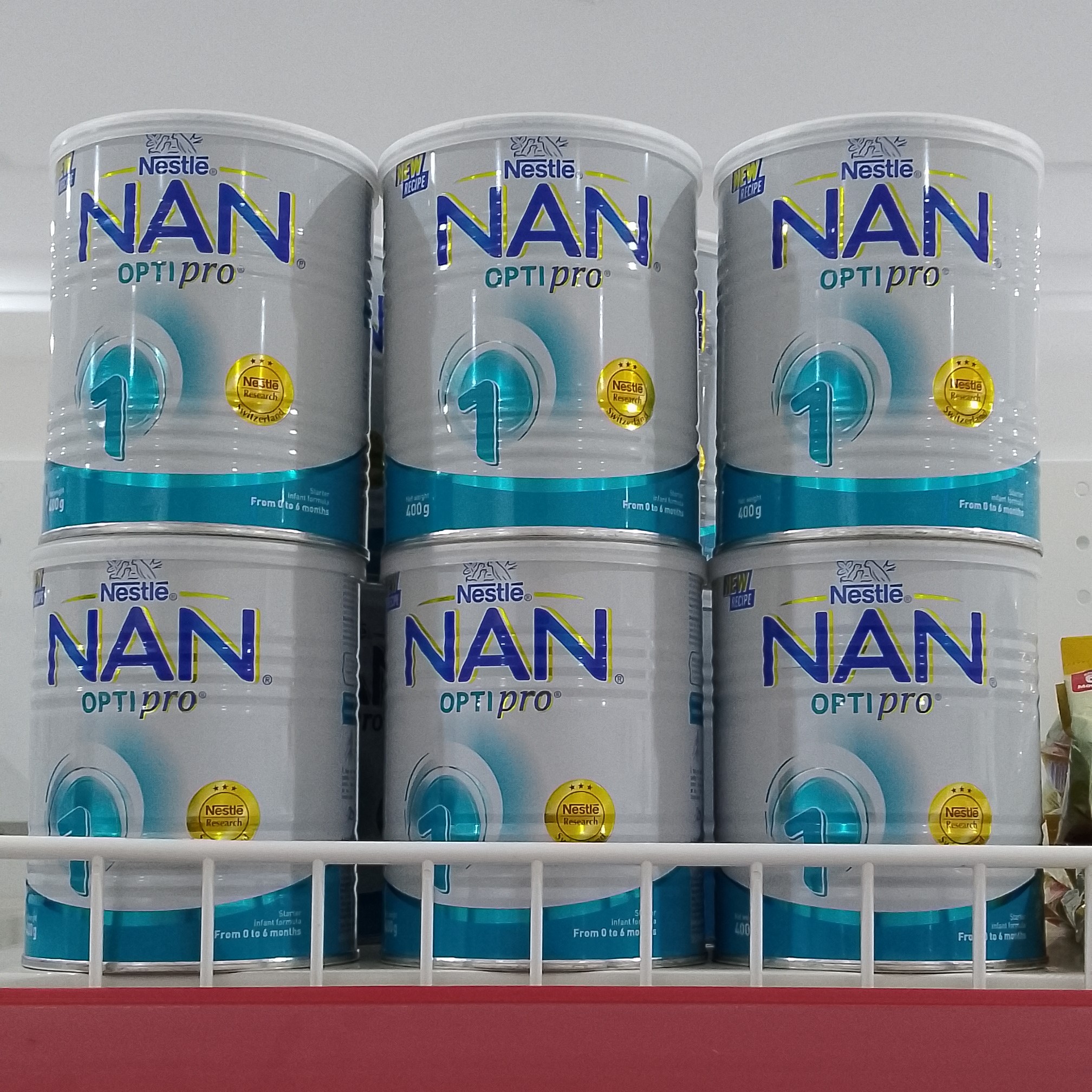 Nestlé NAN OPTIpro 1 - Starter Infant Formula (400g) — Gray