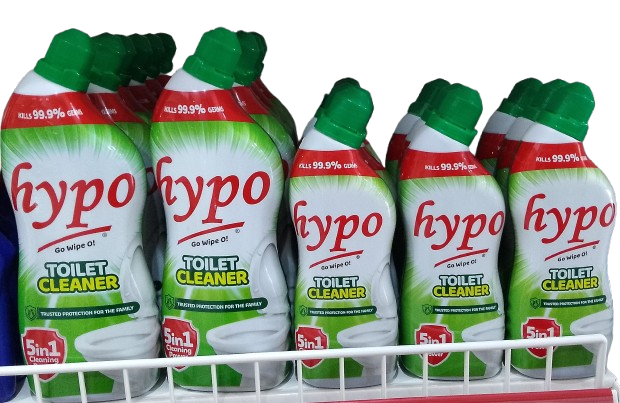 Hypo Toilet Cleaner - "Go Wipe O!" — Silver