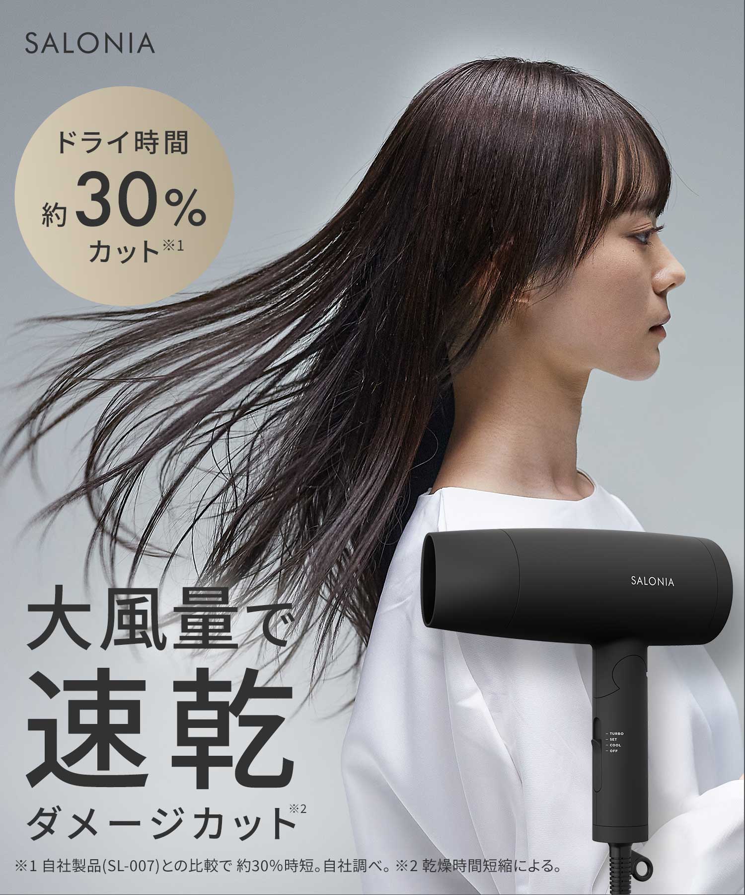SALONIA スピーディーイオンドライヤー