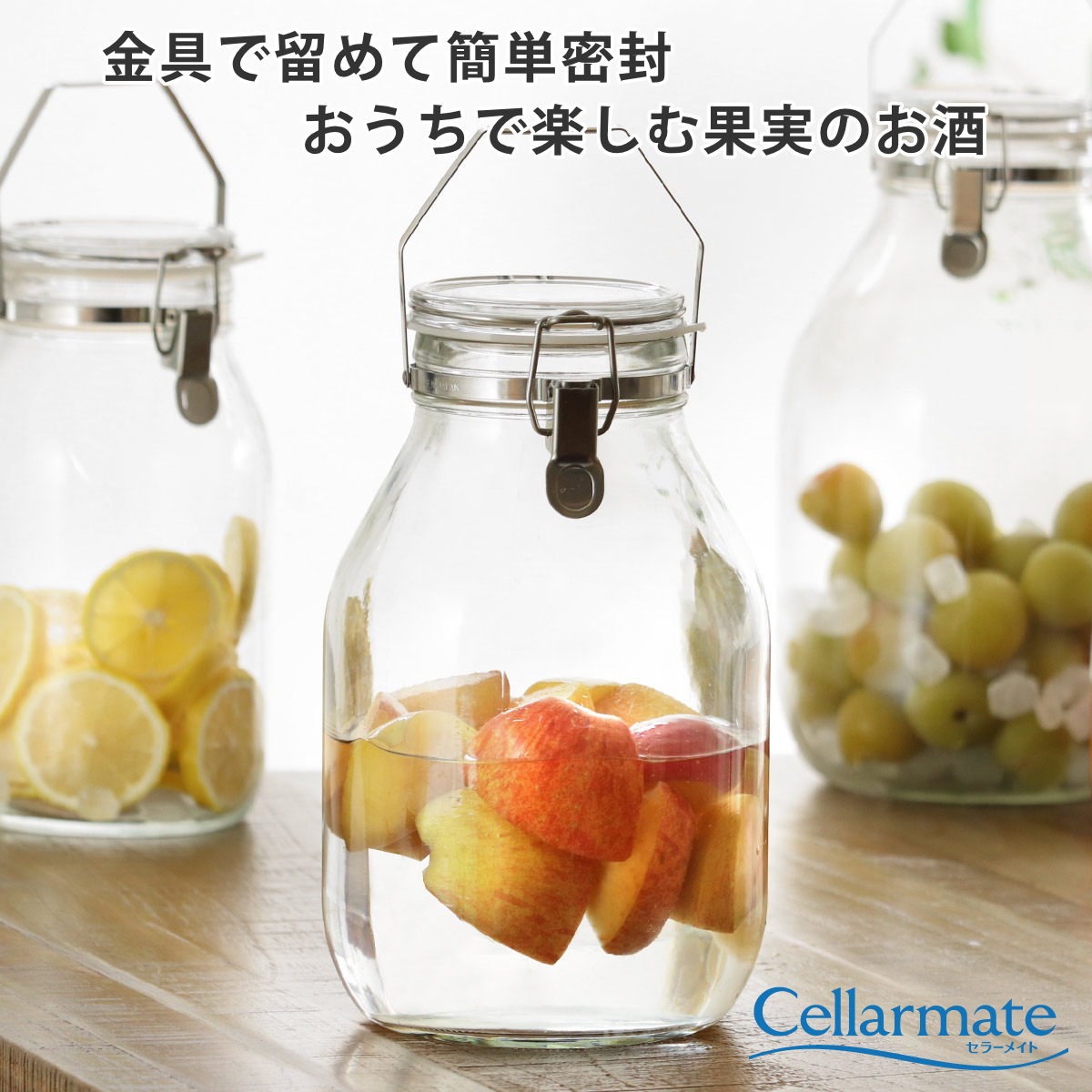 セラーメイト 取手付密封びん