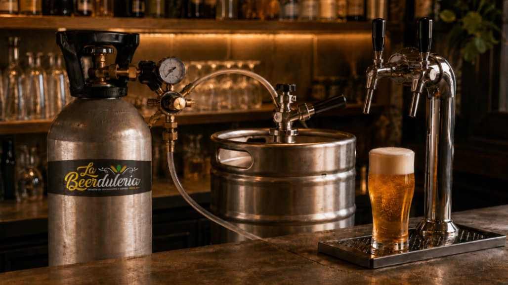 ¿Para qué sirve el CO₂ en la cerveza de barril? Presión, uso y recarga