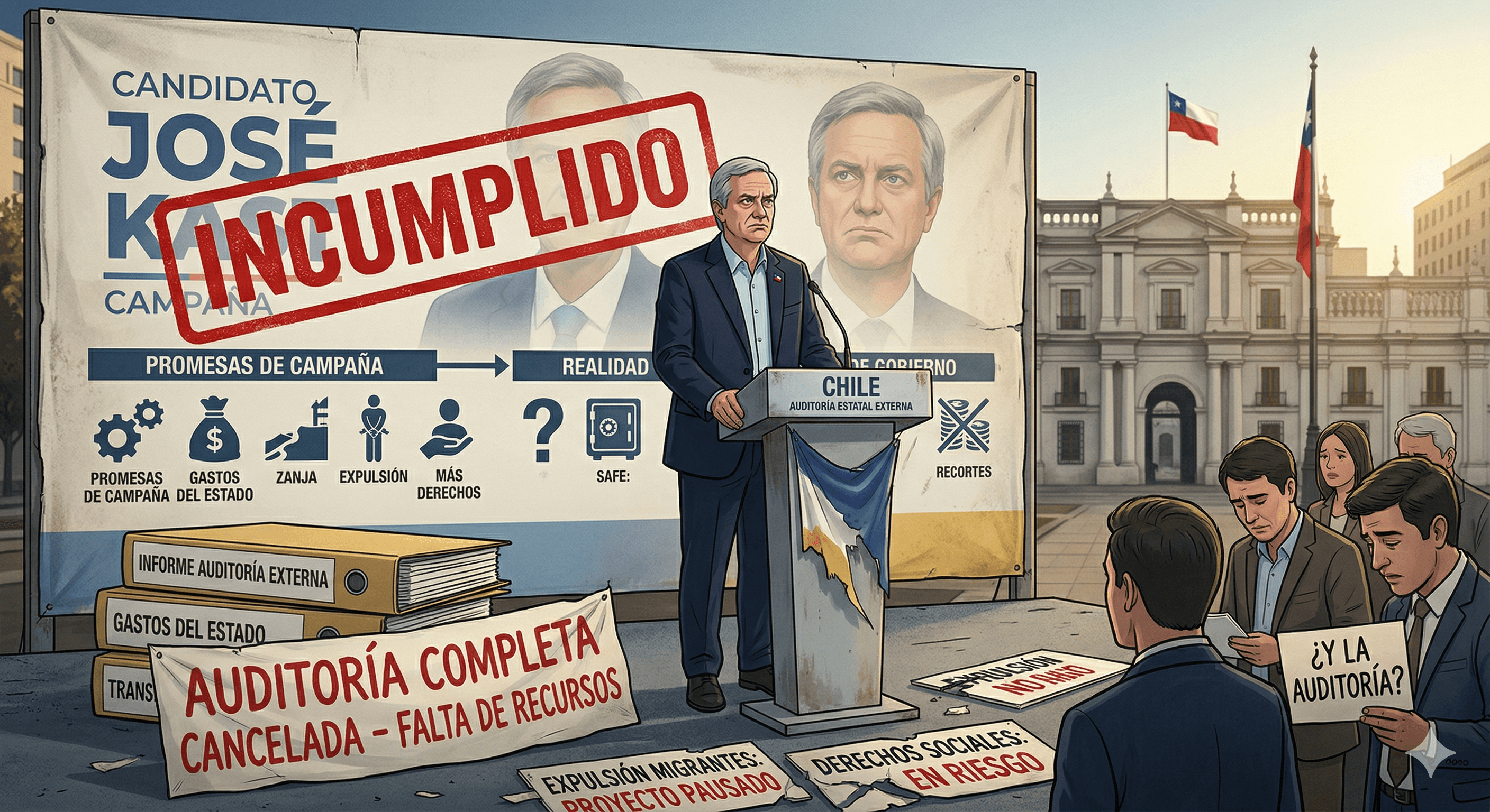 El Pragmatismo de la Realidad: Las Promesas que Quedaron en el Camino del Gobierno de Kast