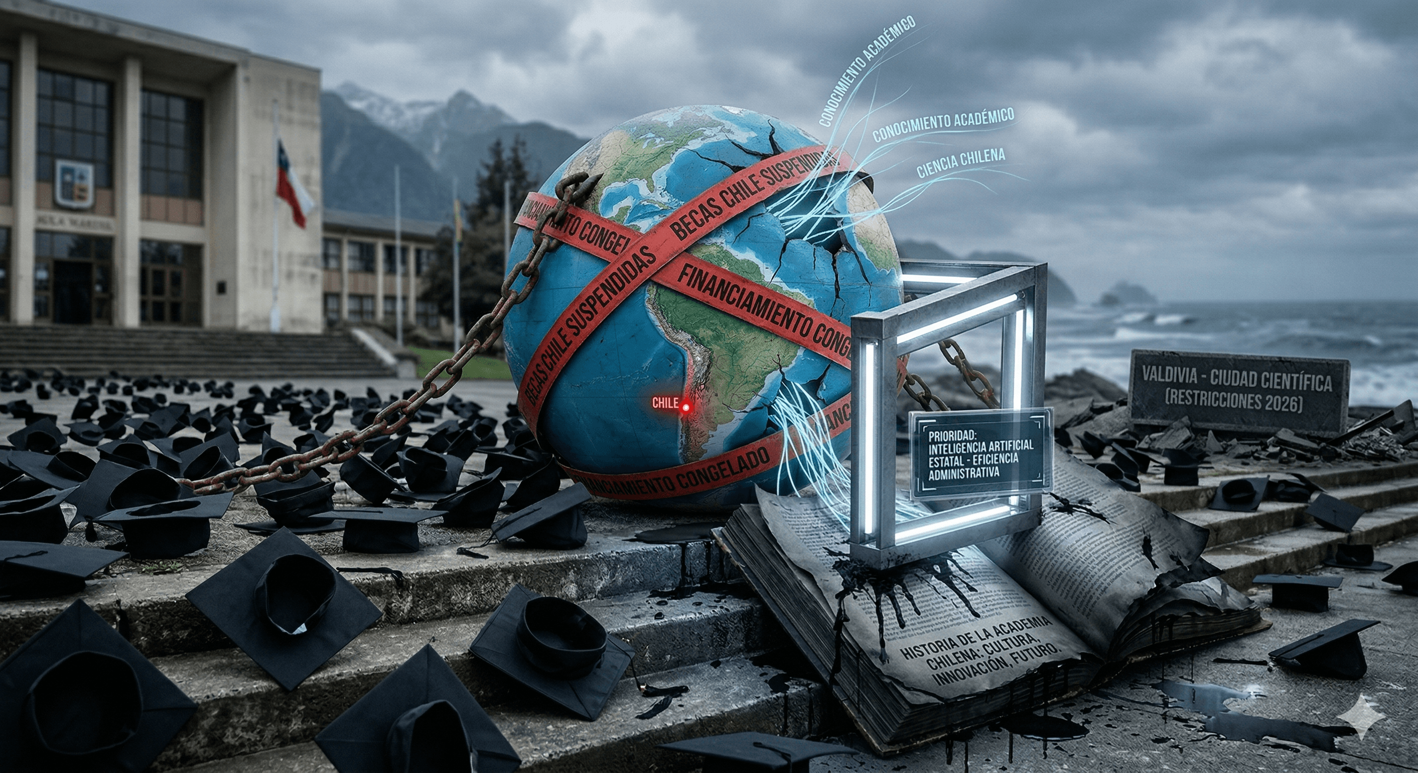 Crónica de un Estallido en el Aula Magna: El Día que la Ciencia se Volvió Tensión en Valdivia