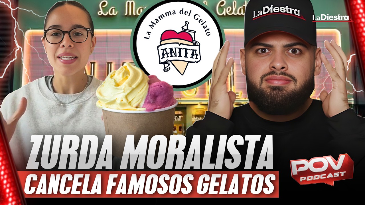 ¡BRUTA! Boicotea Anita Gelato por judíos y sugiere otra heladería judía sin saberlo 