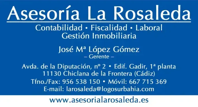 Asesoría La Rosaleda Laboral Fiscal Contabilidad Gestión inmobiliaria