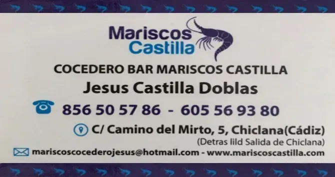 Mariscos Castilla Bar Tapería Cervecería Restaurantes Marisquería Restauración Mariscos para llevar