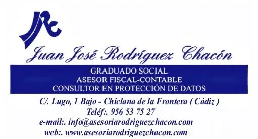 Asesoría Rodríguez Chacón Graduado Social Asesor Fiscal Contable Consultor Protección Datos