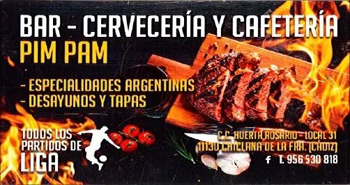 Bar Cafetería Y Bar PimPam Cervecería Bares Pim Pam tapas comer paella