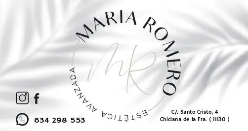 María Romero Estética integral avanzada Salón de belleza Manicura Pedicura peluquería Maquillajes