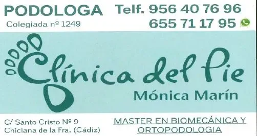 Clínica del pie Mónica Marín Podología Podólogo Podóloga