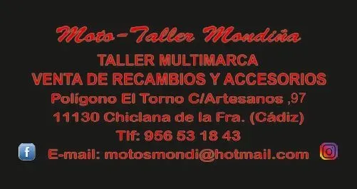 Motos Mondiña Concesionarios Taller