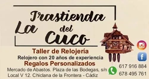 Relojería La Trastienda del Cuco publicidad serigrafia Regalos de empresa