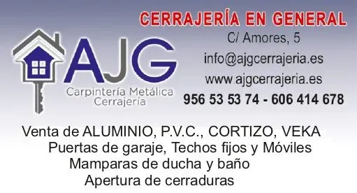 AJG Carpintería Metálica Cerrajerías Cerrajero Automatismos