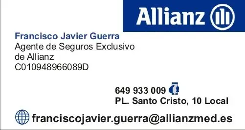Francisco Javier Guerra Agente Seguros Allianz