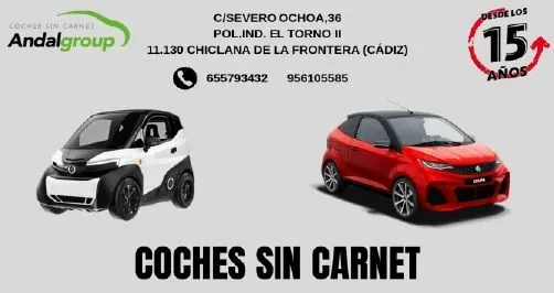 Vehículos sin carnet Coches sin carnet Andalucía Sin Carnet