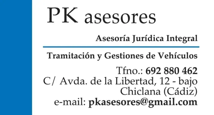 PK Asesores Asesoría tramitación baja vehículos