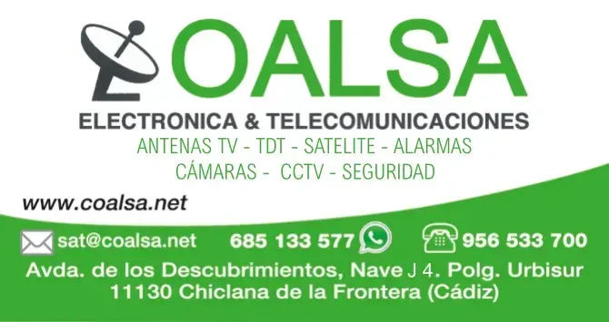 Antenas Telecomunicaciones Seguridad Coalsa electrónica alarmas seguridad CCTV
