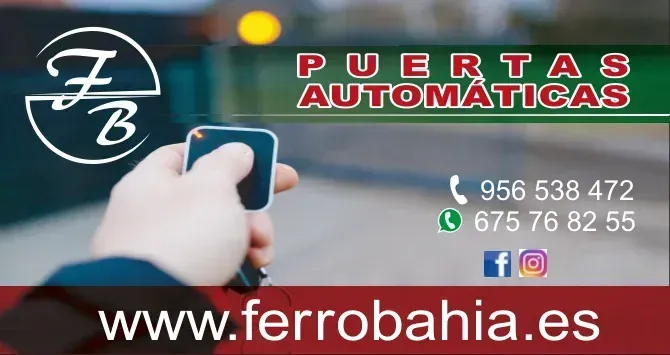 Cerrajería Puertas automáticos Ferro Bahía Automatismos