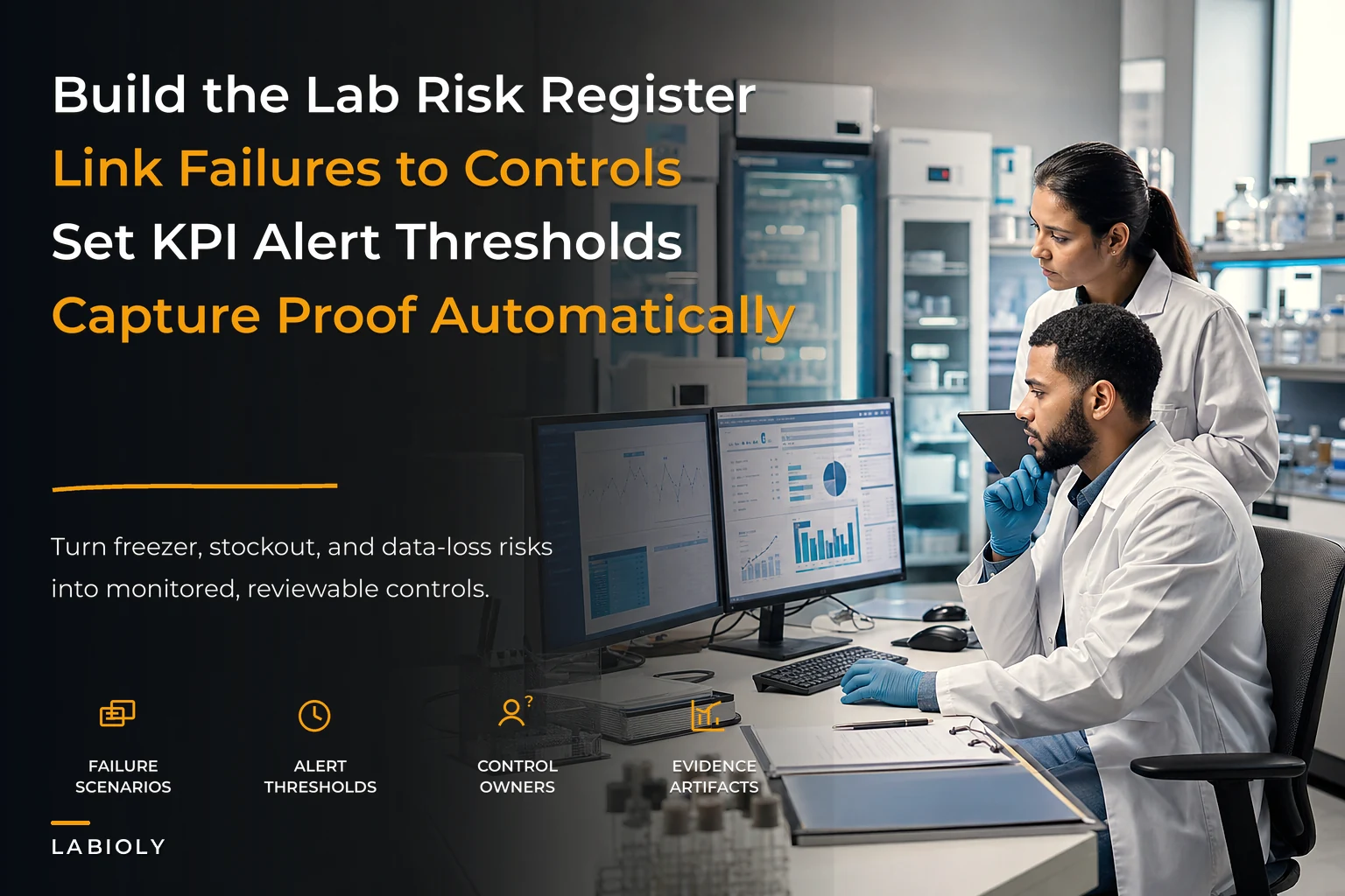 Build a Laboratory Operational Risk Register: Risk→Control Catalog, KPIs and Monitoring Rules