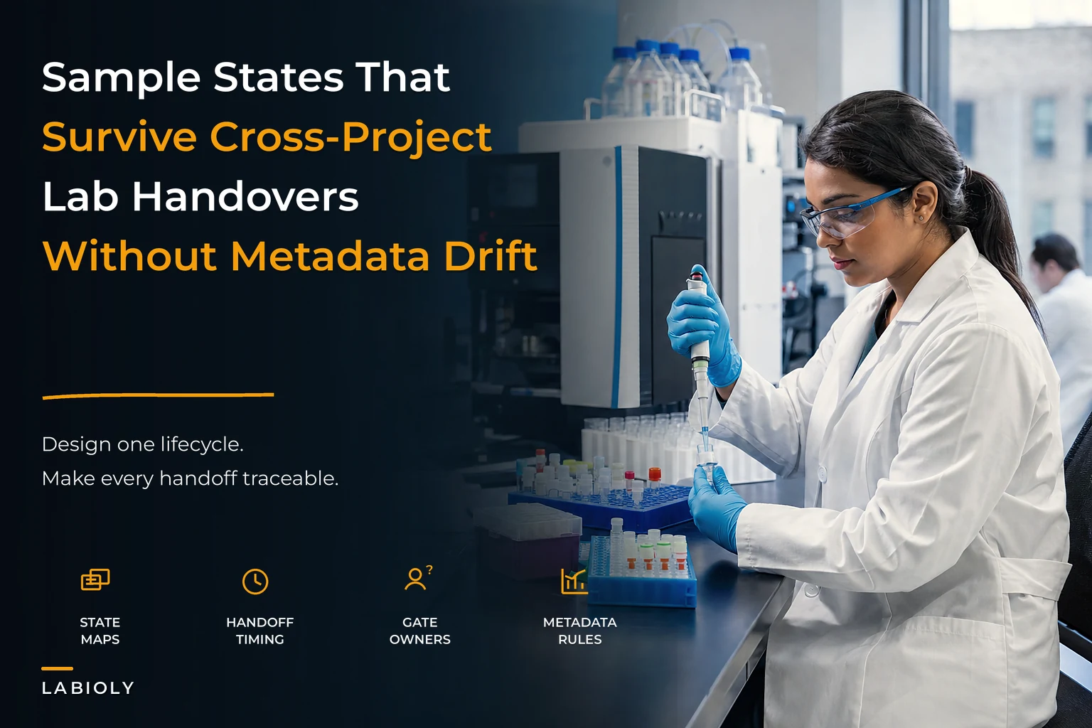 Designing an End-to-End Sample Lifecycle for Multi-Project Labs: State Maps, Handoffs and Metadata Standards