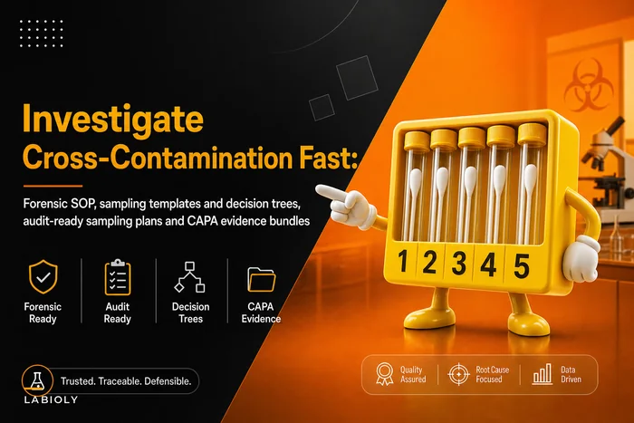Investigate Cross-Contamination Fast: Forensic SOP, Sampling Plans and Audit-Ready CAPA Bundles